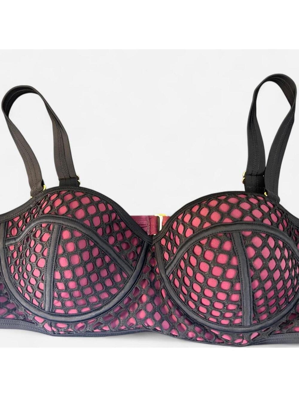 Swimsuits For All Women's Black and Multi Swimsuit-one-piece